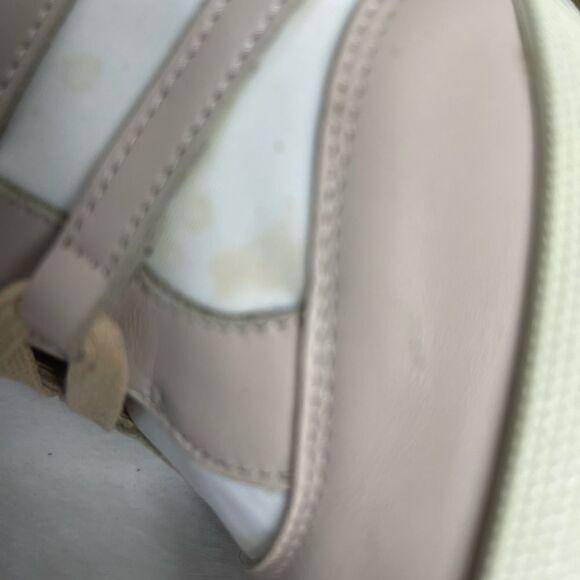 Chloe high top wedge sneakers in white suede and tan leather trim size E… - Picture 13 of 16